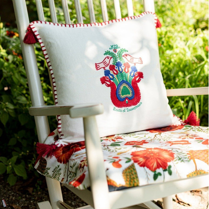 Roots of Transylvania cushion by Mind the Gap — interior