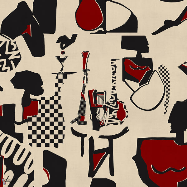 Round Midnight papel pintado en Red de Mind the Gap