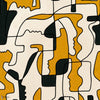 Saudade papier peint en Yellow de Mind the Gap