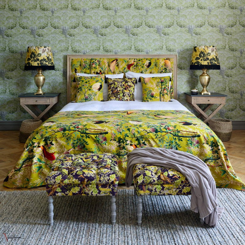 Savage Leaves wallpaper by Mind the Gap — interior