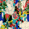 Statuario papier peint en Blue de Mind the Gap