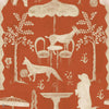 The Hidden Realm wallpaper in Copper by Mind the Gap