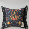Transylvania Folk cuscino in Black/Orange di Mind the Gap