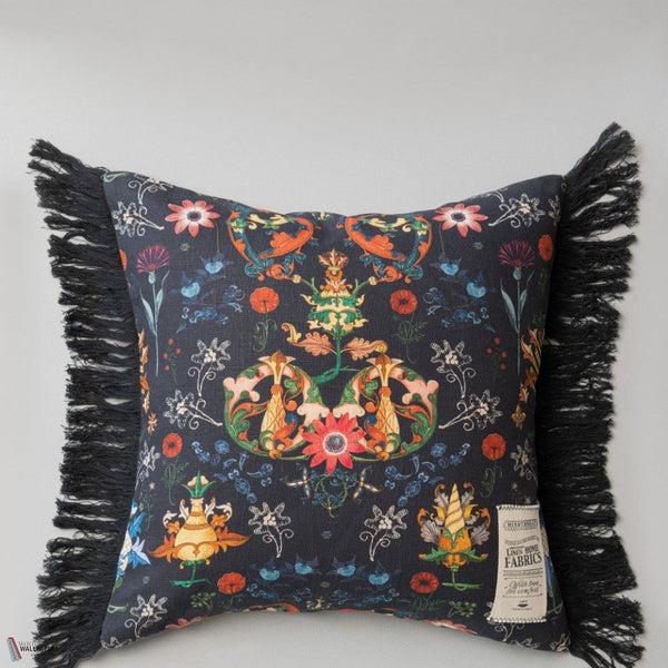 Transylvania Folk cuscino in Black/Orange di Mind the Gap