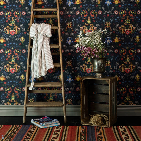 Transylvania Folk behang van Mind the Gap — interieur