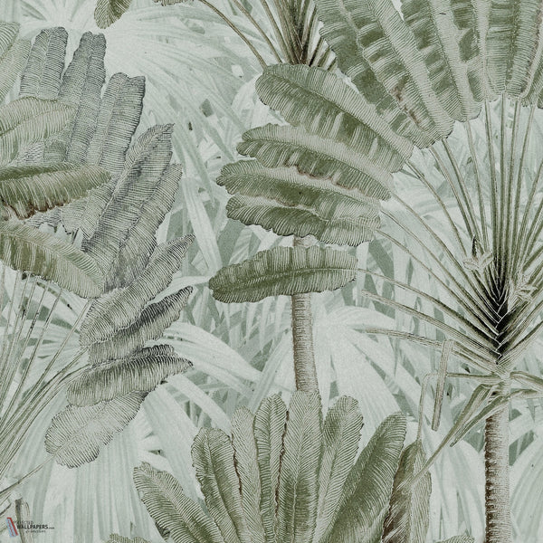 Traveller's Palm behang in Neutraal van Mind the Gap