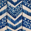 Turkish ikat wallpaper in Indigo by Mind the Gap