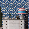 Turkish ikat wallpaper by Mind the Gap — interior
