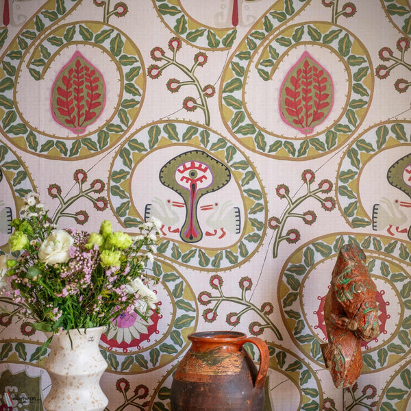 Two Storks behang van Mind the Gap — interieur