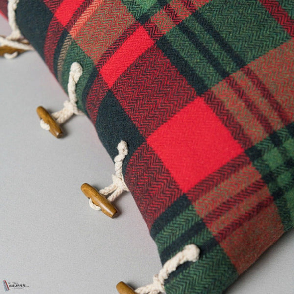 Tyrolean Plaid cojín de Mind the Gap — detalle