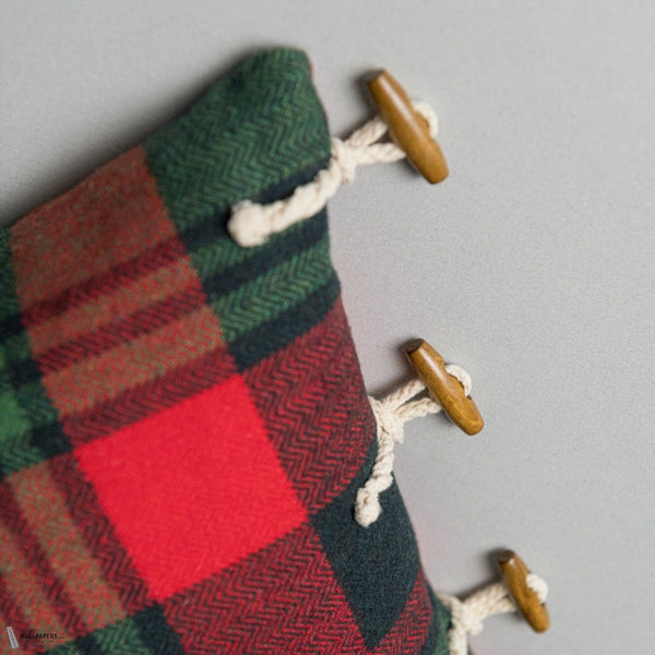 Tyrolean Plaid cojín de Mind the Gap — detalle