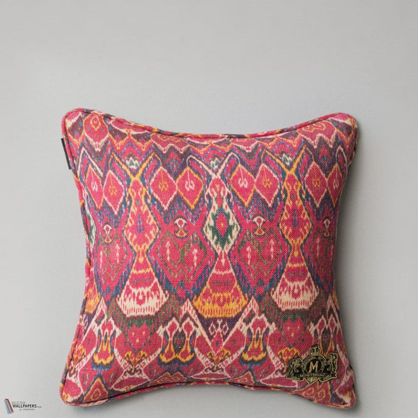 Uzbek Ikat Kissen in Red/Pink von Mind the Gap