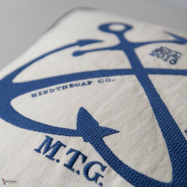 Vintage Anchors Kissen von Mind the Gap — Detail