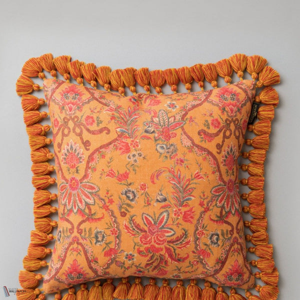 Woodstock coussin en Orange/Pink de Mind the Gap