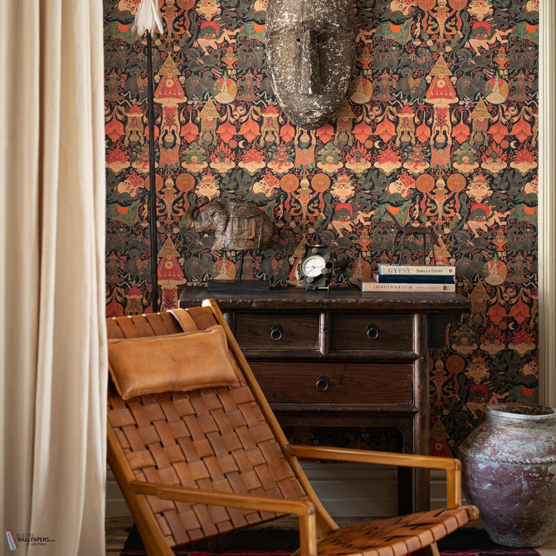 Yama Dharmaraja behang van Mind the Gap — interieur
