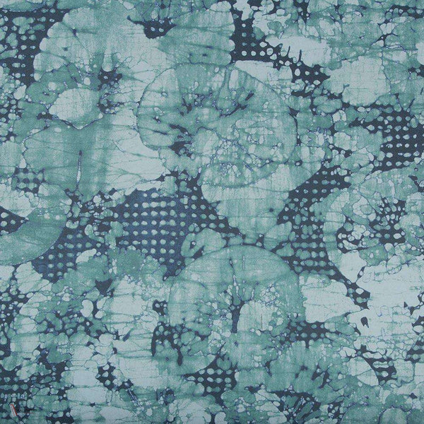 Mineral behang in Aquamarine van Kelly Wearstler