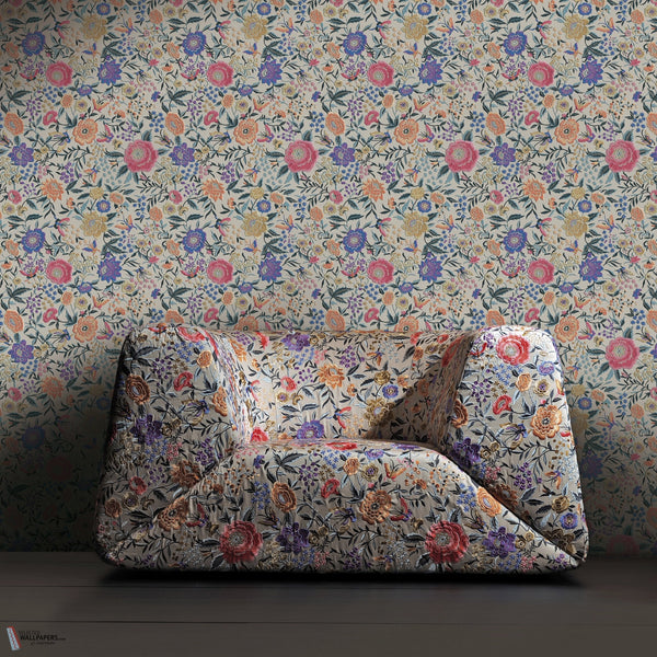 Oriental Garden Missoni behang sfeerbeeld