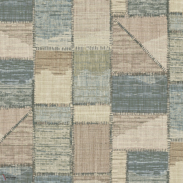 Patchwork Tapete in 2 von Missoni