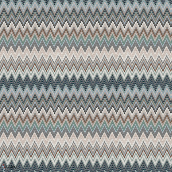 Zig Zag Multicolore wallpaper by Missoni