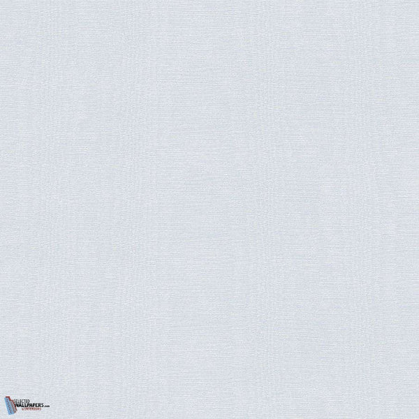 Moire wallpaper in Icy van Texam