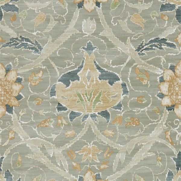 Montreal behang in Grey/Charcoal van Morris & Co