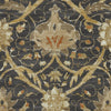 Montreal behang in Charcoal/Bronze van Morris & Co