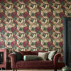 Acanthus papel pintado en Madder/Thyme de Morris & Co