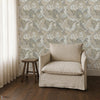Acanthus papel pintado en Manilla/Stone de Morris & Co