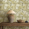 Acanthus papel pintado en Stone de Morris & Co