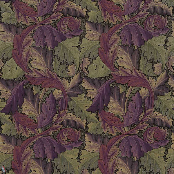 Acanthus Tapestry Stoff in Grape/Heather von Morris & Co