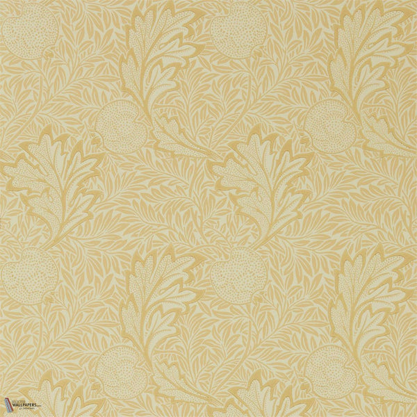 Apple wallpaper in Honey Gold by Morris & Co