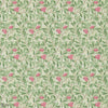 Arbutus Tapete in Olive/Pink von Morris & Co