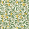 Arbutus Tapete in Sage/Lemon von Morris & Co
