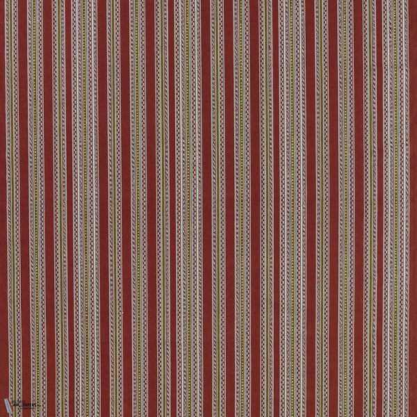 Bexleyheath Stripe tejido en Wine de Morris & Co