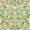 Bird Tapete in Bough's Green von Morris & Co