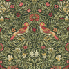 Bird Tapete in Wooded Dell von Morris & Co