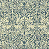 Brer Rabbit behang in Indigo/Vellum van Morris & Co