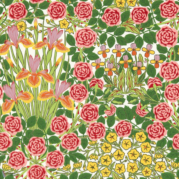 Campanula wallpaper in Sunburst by Morris & Co