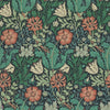 Compton papel pintado en Indigo/Russet de Morris & Co