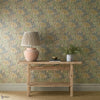 Cornflower wallpaper in Lemon/Sage by Morris & Co