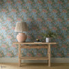 Cornflower wallpaper in Rose/Woad by Morris & Co