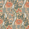 Cornflower wallpaper in Russet/Teal by Morris & Co