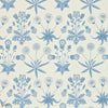 Daisy wallpaper in Blue/Ivory by Morris & Co