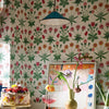 Daisy wallpaper in Strawberry Fields by Morris & Co