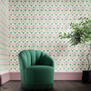 Daisy wallpaper in Strawberry Fields by Morris & Co