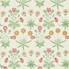 Daisy wallpaper in Willow/Pink by Morris & Co