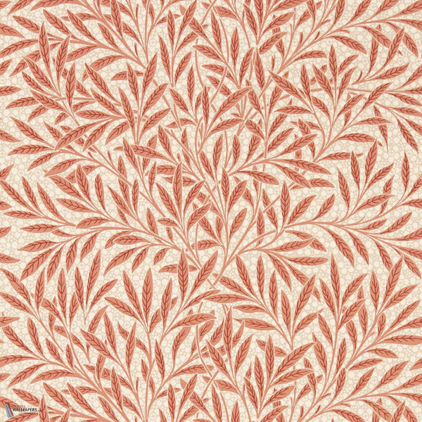 Emery's Willow behang in Chrysanthemum Pink van Morris & Co