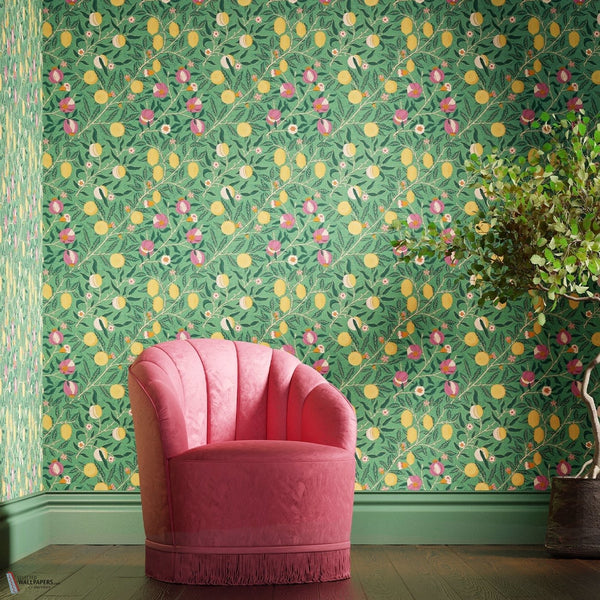 Fruit papel pintado de Morris & Co