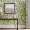 Fruit behang in Leaf Green / Madder van Morris & Co