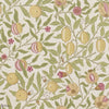 Fruit behang in Limestone/Artichoke van Morris & Co